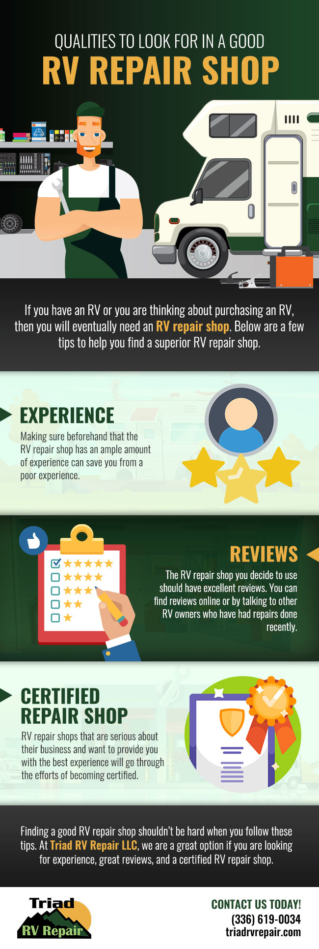 Qualities to Look for in a Good RV Repair Shop